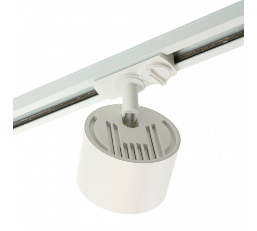 Светильник трековый на шинопровод  GX53, однофазный 15W 230V белый IP40