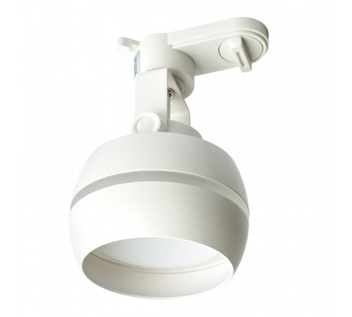 Светильник трековый на шинопровод  GX53, однофазный 15W, 230V белый IP20