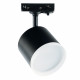 Светильник трековый на шинопровод GX53, однофазный 15W, 230V, черный IP40
