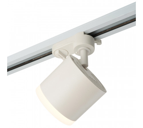 Светильник трековый на шинопровод GX53, однофазный 15W, 230V, белый IP40