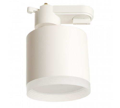 Светильник трековый на шинопровод GX53, однофазный 15W, 230V, белый IP40