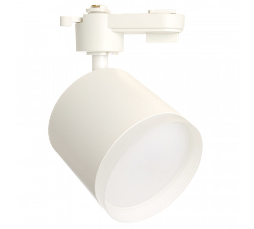 Светильник трековый на шинопровод GX53, однофазный 15W, 230V, белый IP40