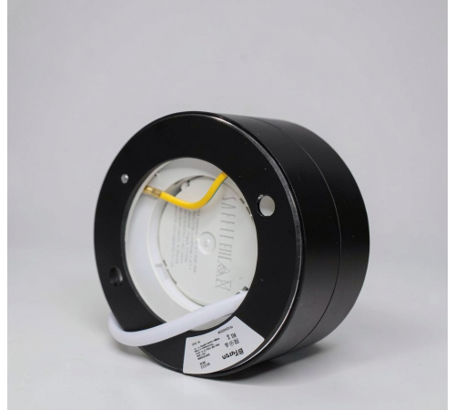 Светильник потолочный 12W, 230V, GX53 черный без лампы