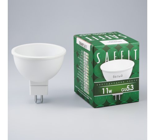 Лампа светодиодная MR16, 11W 230V GU5.3 4000К