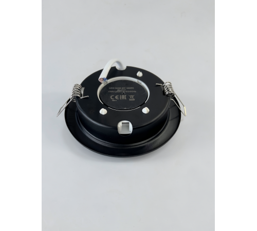 Светильник потолочный встраиваемый, 20W 230V  GX53, черный матовый без лампы