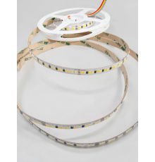 Лента светодиодная BeamCraft 24V 20W, MIX CCT3000K-6000К, 240 led/m, 2400Lm/m, 8mm, IP20, 5 м.