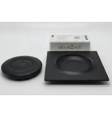 Контроллер управления RF монохромной лентой 12А 12-24V 2.4Гц, 30м с панелью черный