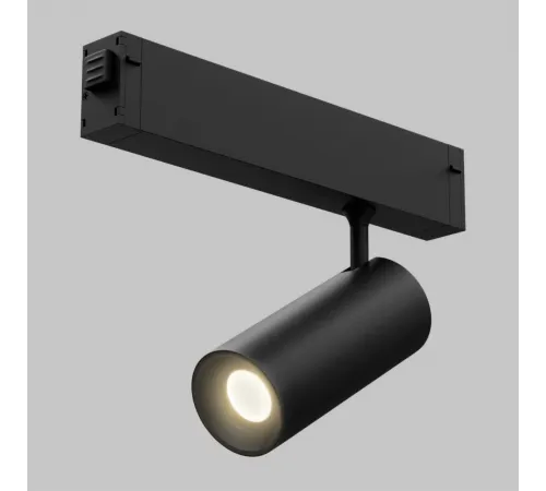 Трековый светильник поворотный 12W 3000К-4000К-6000К ССТ, 220V черный 