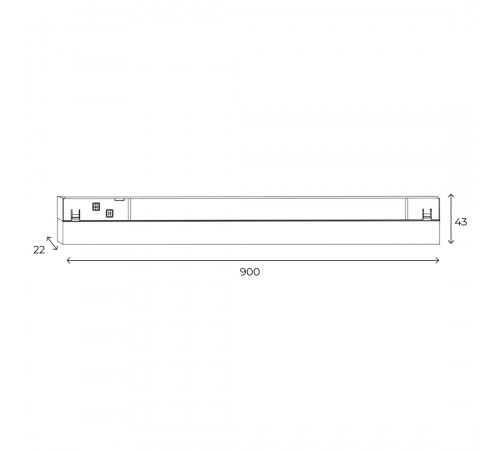 Светильник трековый 4в1 30W 48V 3000К/4000К/6000К/SMART, 120°