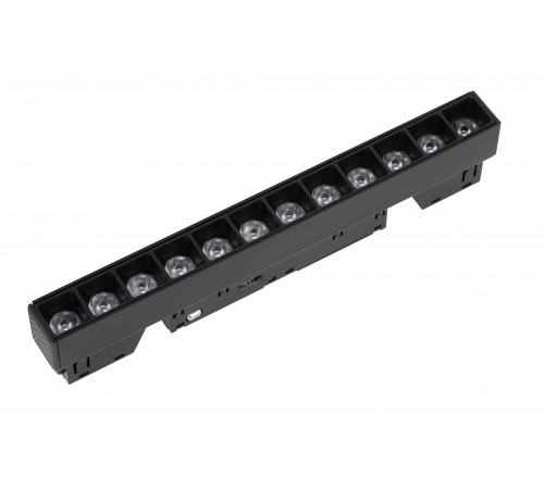 Светильник трековый 4в1 12W 48V 3000К/4000К/6000К/SMART, 24°, черный