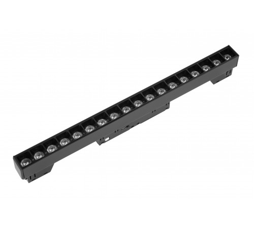 Светильник трековый 4в1 18W 48V 3000К/4000К/6000К/SMART, 24° черный 