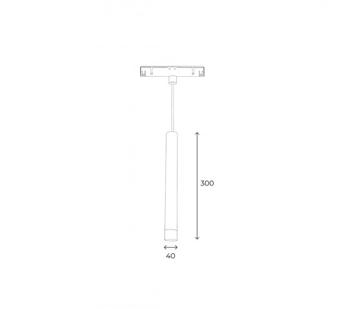 Светильник трековый подвесной 4в1 12W 48V 3000К/4000К/6000К/SMART, 24°